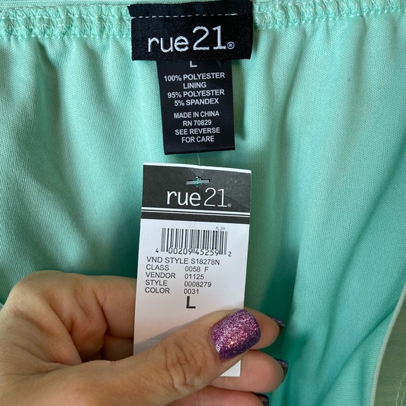 Rue 21 Mint Fluffy Tutu Mini Skirt - Picture 7 of 7